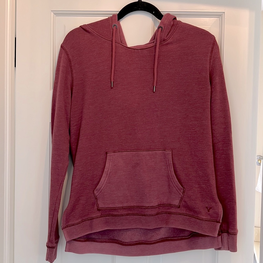 American Eagle size S maroon hoodie
